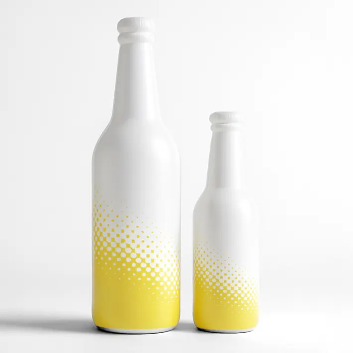 Aufblasbare Flasche mit individuellem Design