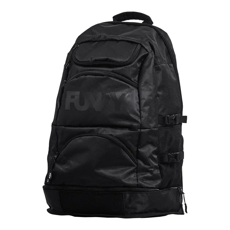 Funky Expandable Elite Squad Rucksack Back to Black