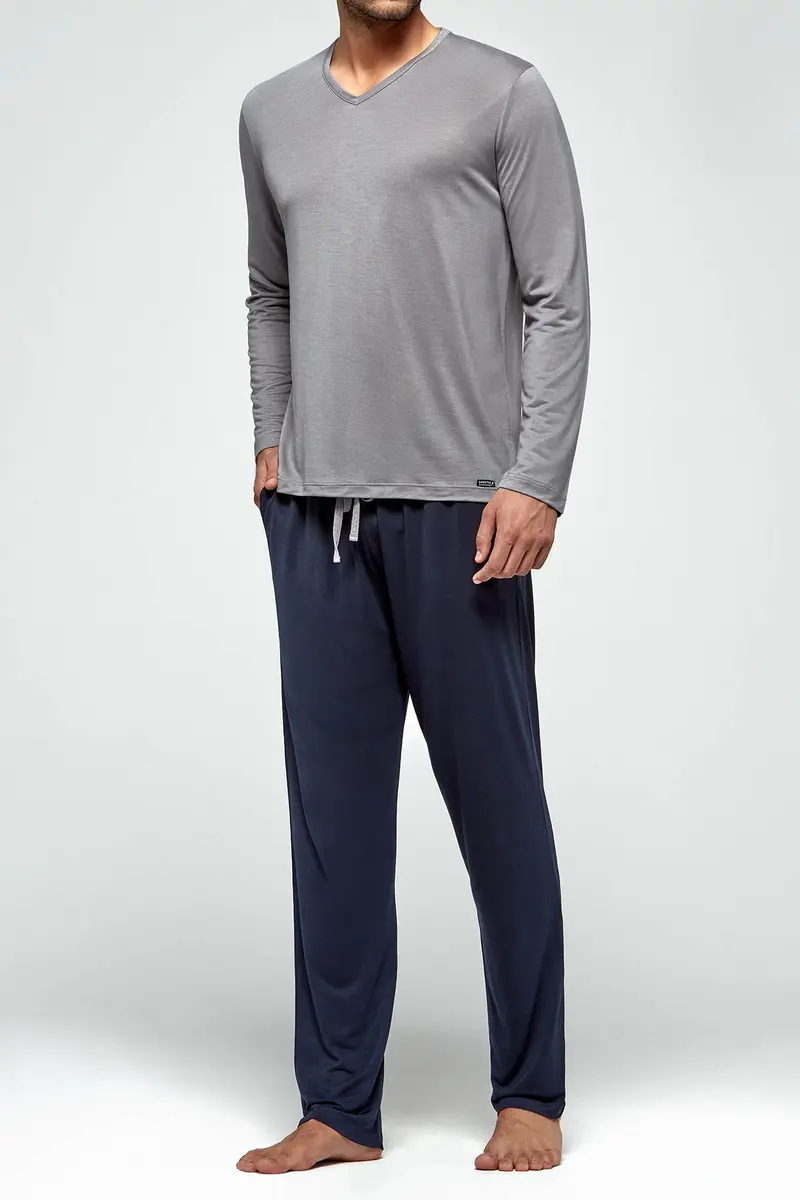 IMPETUS Pyjama Soft Premium - grau