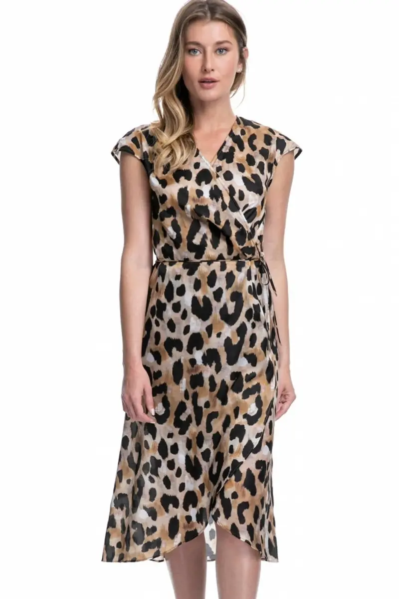 KENYA ELEGANTES SOMMERKLEID AUS SEIDE
