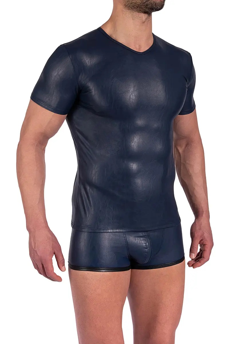Manstore V-Neck Tee M2370 - nightblue