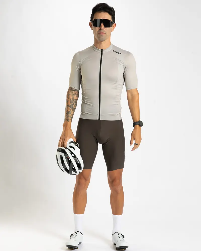 Mens Elite Cycle Bib - Mocha