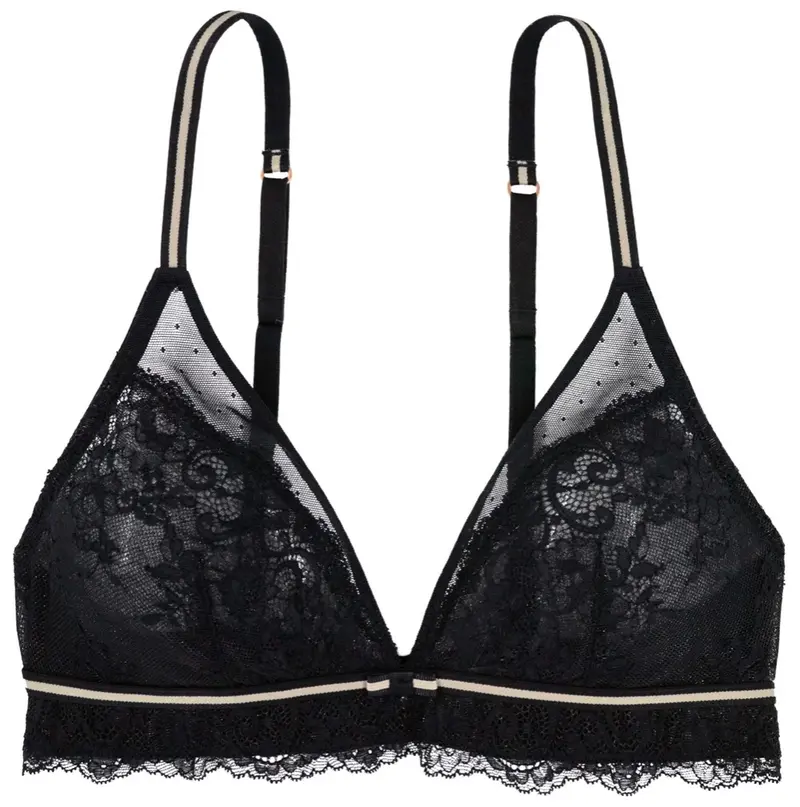 Polly Bralette schwarz