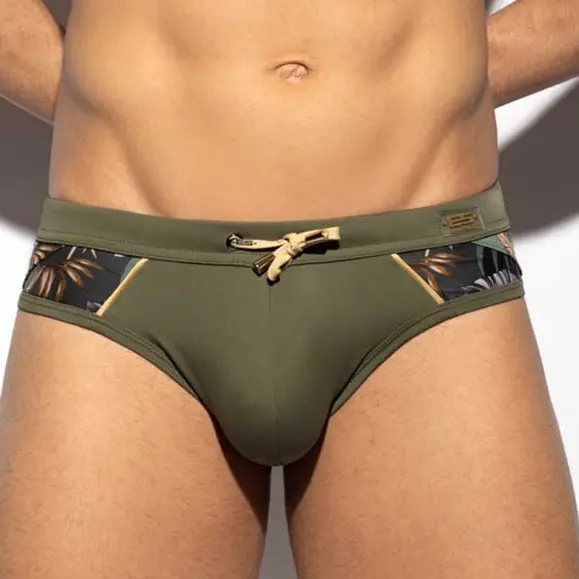 Push-Up Badeslip 'Fall Leaves Combi Swim Brief' 2113