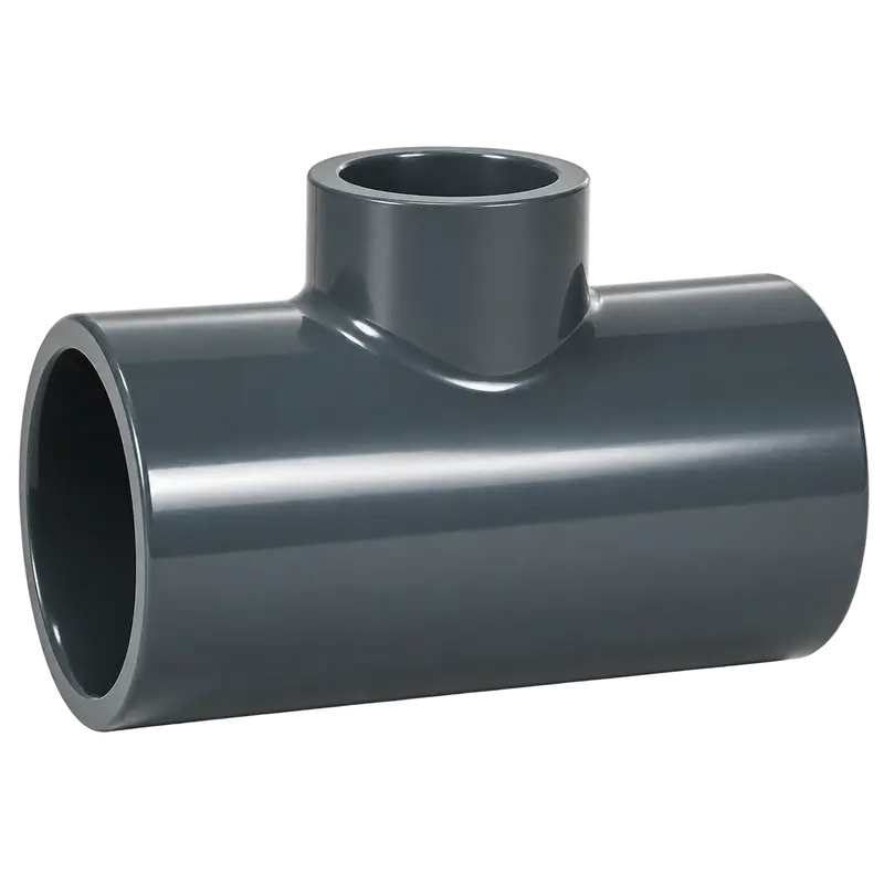 PVC-T-Stück reduziert – 63 × 50 × 63 mm