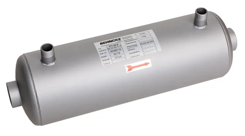 WTI Wärmetauscher 100-40 Titan